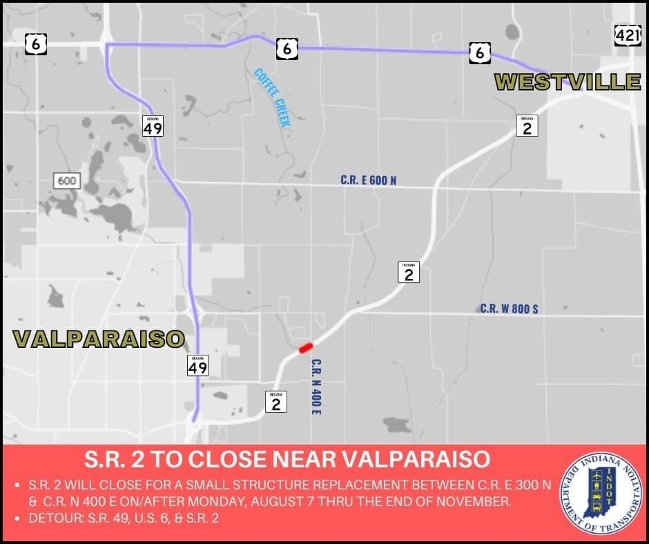 INDOT map